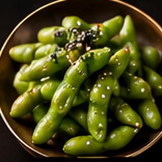 Serviervorschlag passend zu 18 - Sojasprossensalat