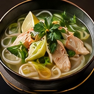 Serviervorschlag passend zu 04 - Haifischflossensuppe