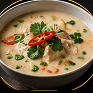 Serviervorschlag passend zu 02 - Peking-Suppe